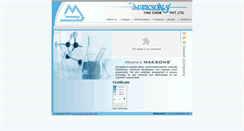 Desktop Screenshot of maksons.com